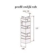 Solid Stone - Vnější rohový profil